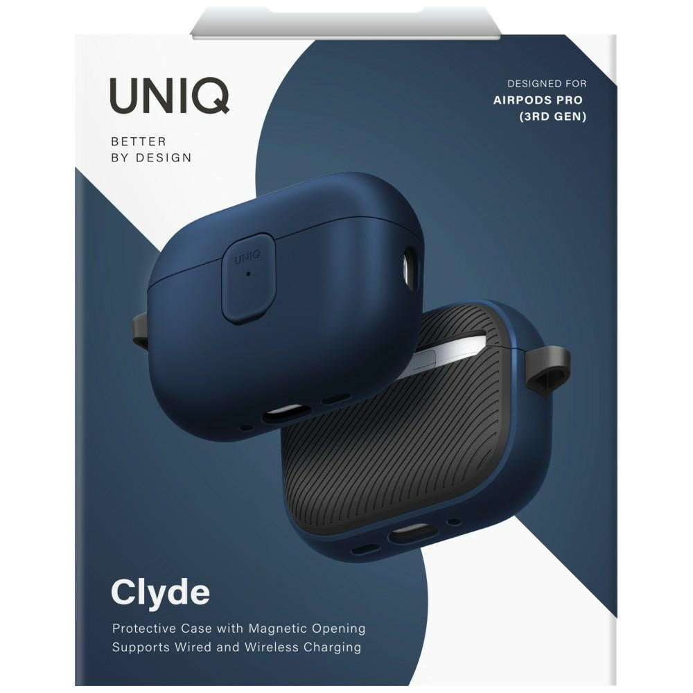 Uniq Clyde Case til AirPods Pro 3. generation - Blå/grå