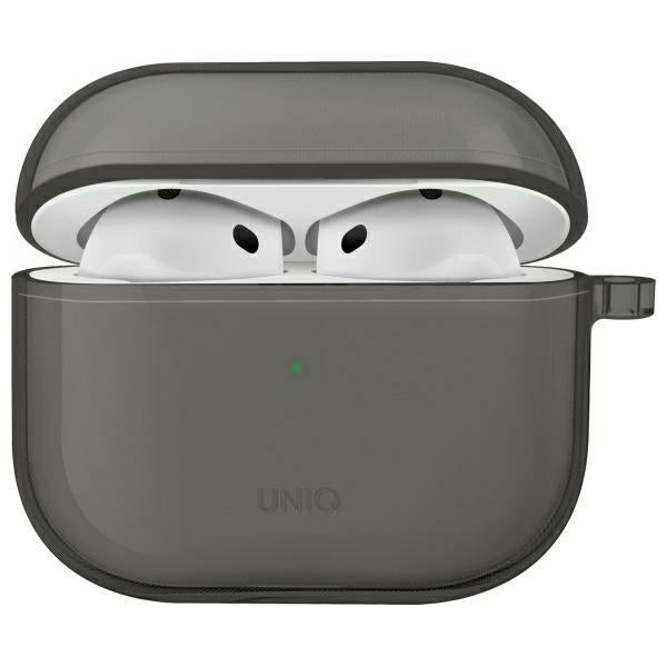 Uniq Glase AirPods 4 Case - Halvt gennemsigtigt