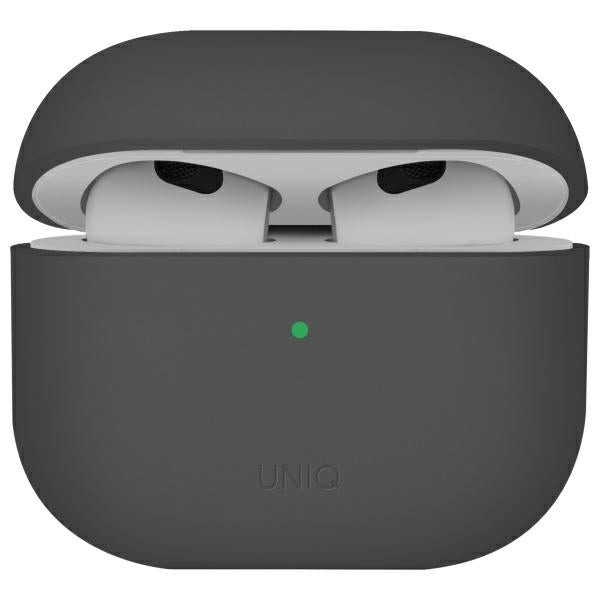 Uniq Lino Silicone AirPods 4 Case - Grå