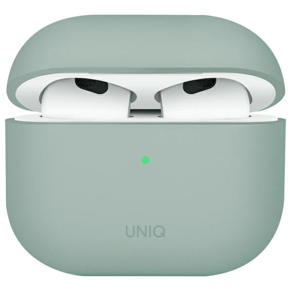 Uniq Lino Silicone AirPods 4 Case - Grøn