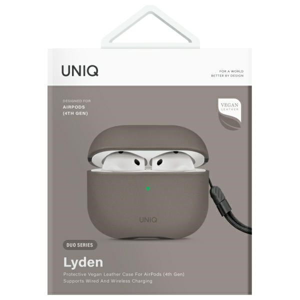 Uniq Lyden DS AirPods 4 Case - Grå