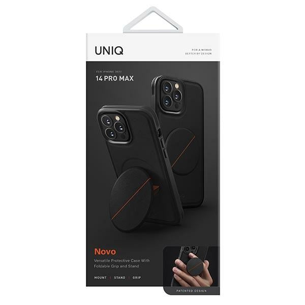 Uniq Novo Case til iPhone 14 Pro Max - sort