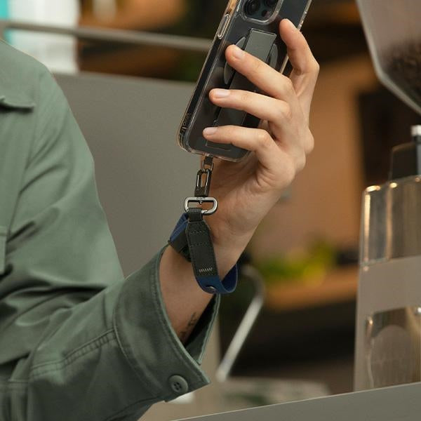 Uniq Vista universel 2-i-1-telefonstreng - lyserød