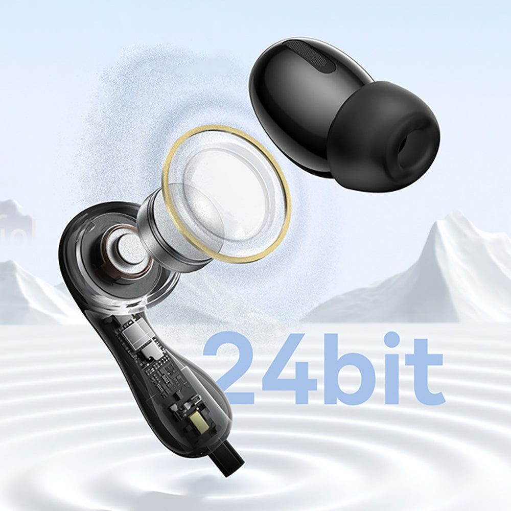 Baseus Encok CZ20 In-Ear Wired USB-C hovedtelefoner - sort