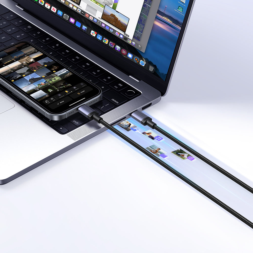 Ugreen USB-C til USB-C PD-kabel 240W 2m - sort