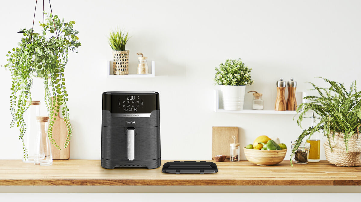 Tefal Easy Fry & Grill EY5058 Enkelt 4,2 L Enkeltstående 1550 W Varmluftsteger Sort