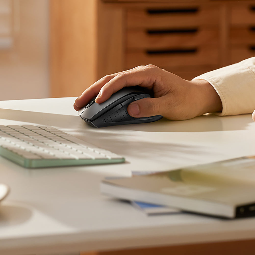 Ugreen trådløs ergonomisk optisk mus - sort