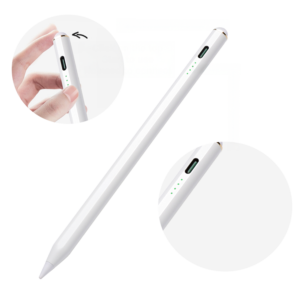 Joyroom JR- X9S stylus aktiv pen med 2 udskiftelige spidser - hvid