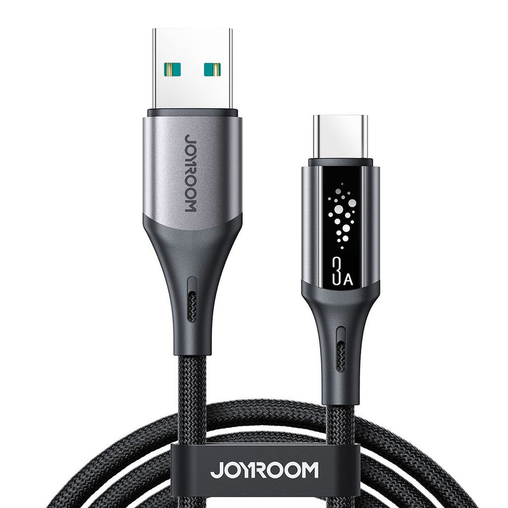 Joyroom S-A60 StarTalk 3A USB-A - USB-C kabel 1,2 m - sort