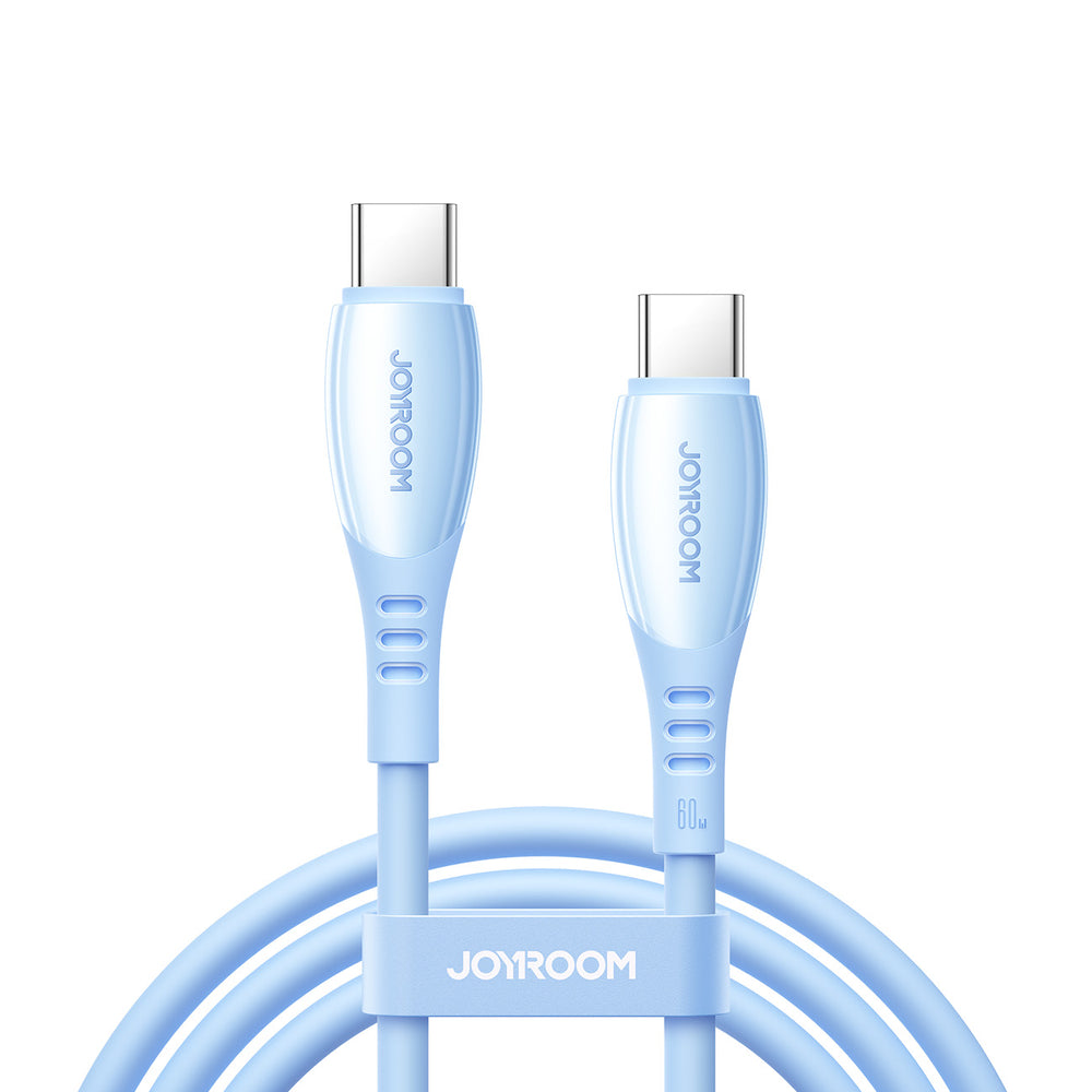 Joyroom S-A59 Vibrant Series 60W USB-C - USB-C cable 1.2m - blue