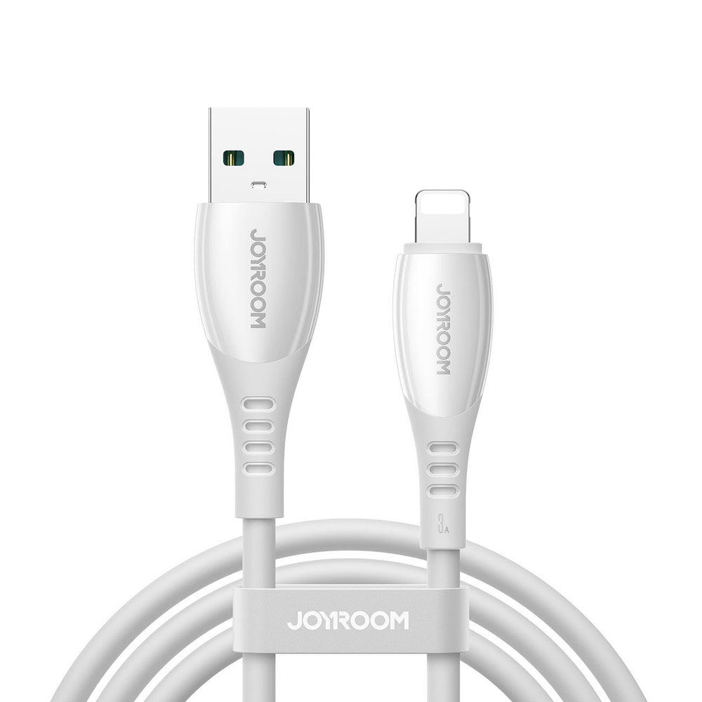 Joyroom S-A59 Vibrant serie 3A USB-A - Lightning kabel 1,2 m - hvid