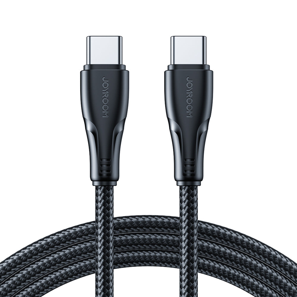 Joyroom S-A11 Surpass kabel 60W USB-C - USB-C 0,25m - sort