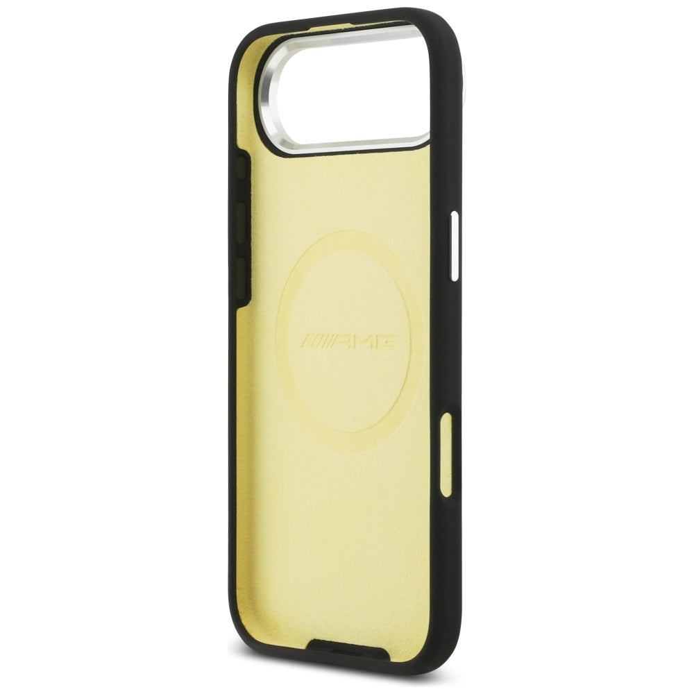 AMG Silicone Oversize Rhombs MagSafe Case til iPhone Air - sort