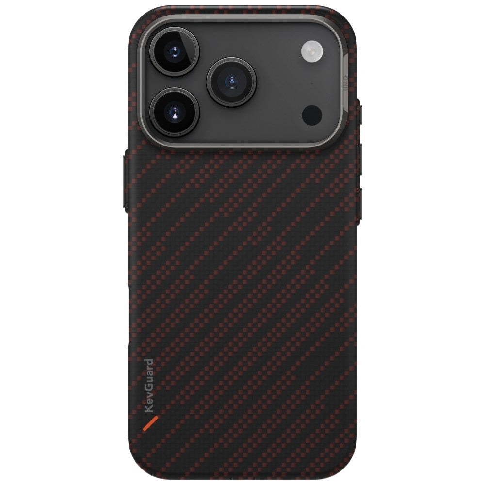 Uniq Keva EDGE Magclick opladningsfoder til iPhone 17 Pro - Orange