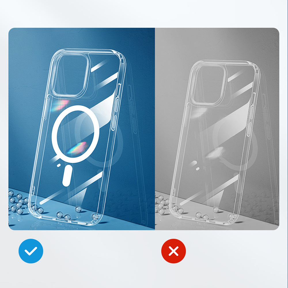 Joyroom biltelefonholder med Qi 15W induktiv oplader (MagSafe-kompatibel) til luftventil, sølv (JR-ZS291)