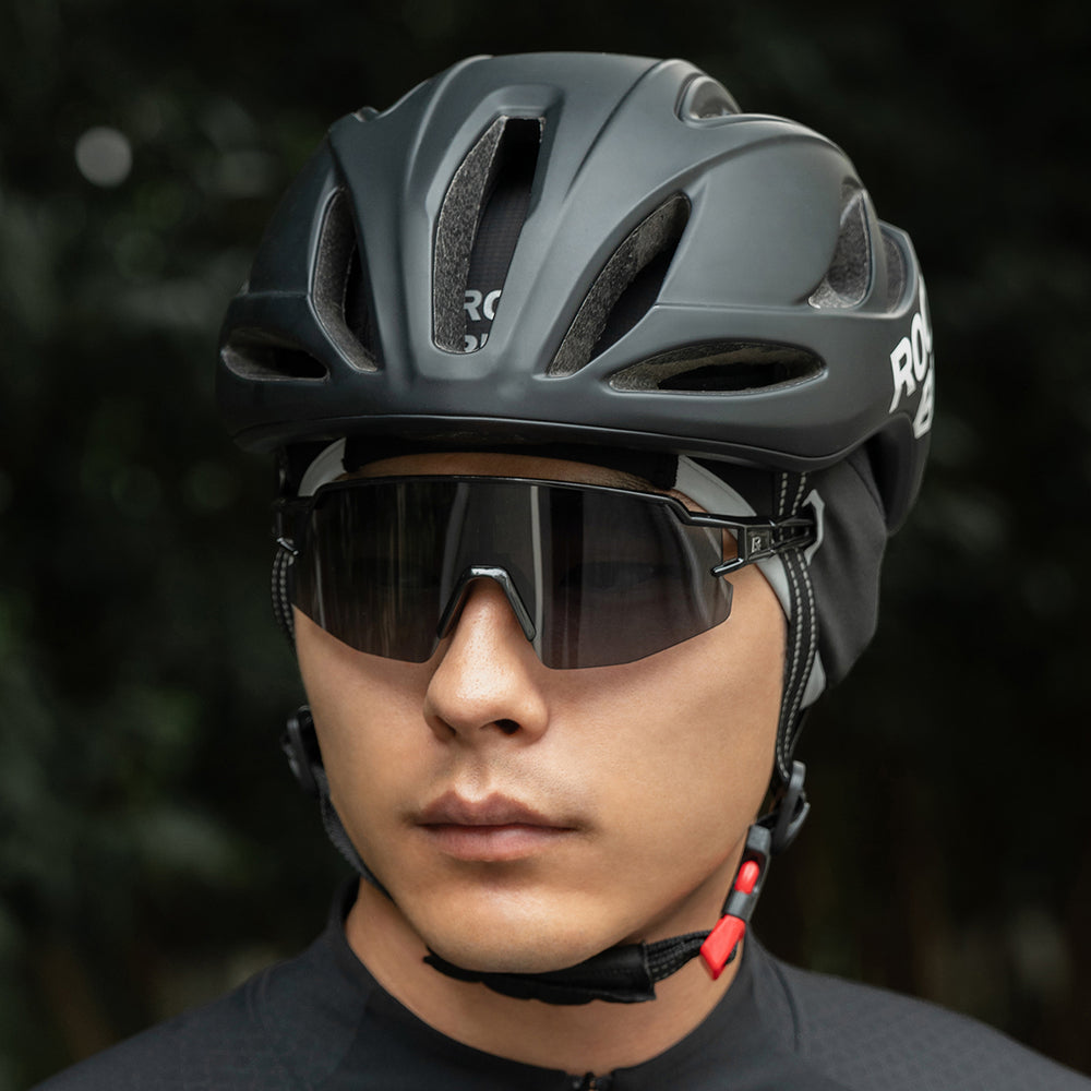 Rockbros M016 vintervindtæt cykelkappe Størrelse 54-61 cm - sort
