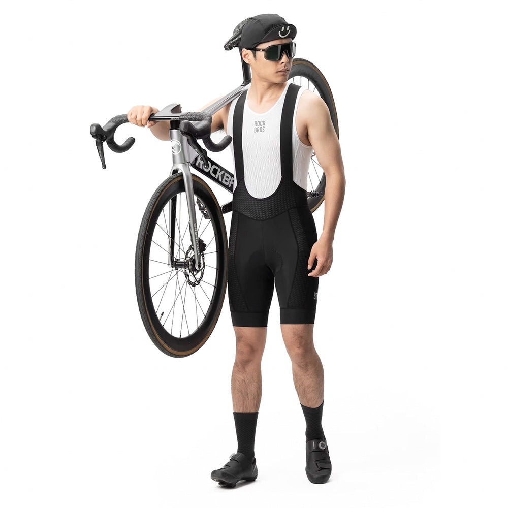 Rockbros YDDK009 Mænds cykelbybyshorts med pad størrelse L - sort