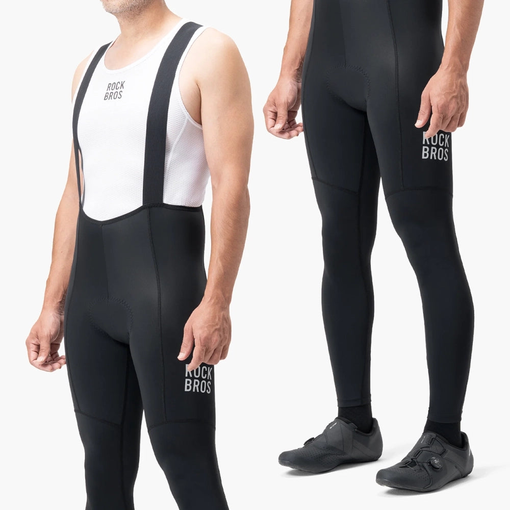 Rockbros 200021 Lange cykelbybeshorts med pad størrelse M - sort