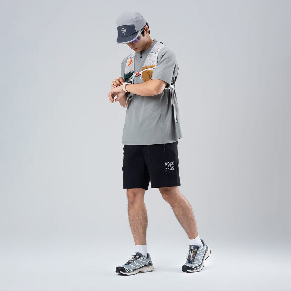 Rockbros YDDK015 shorts med bælte størrelse S - sort