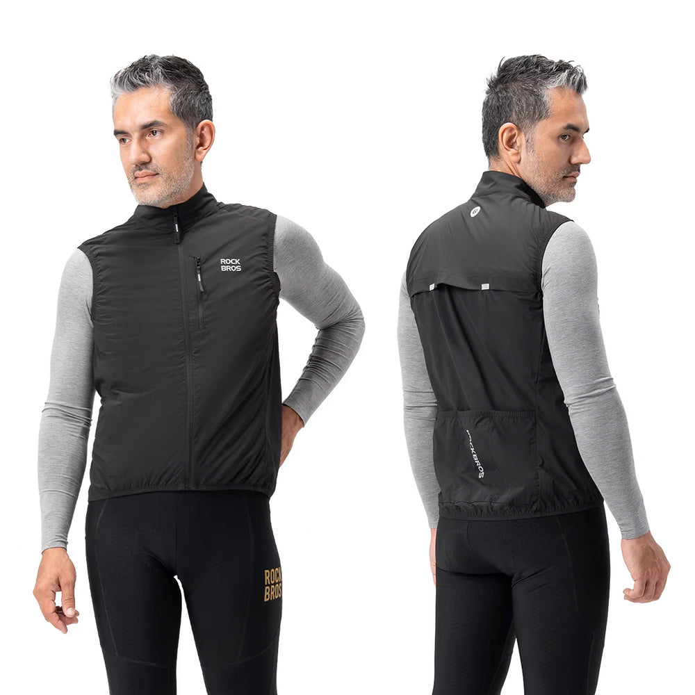 Rockbros MJ012 varmevest størrelse XL - sort