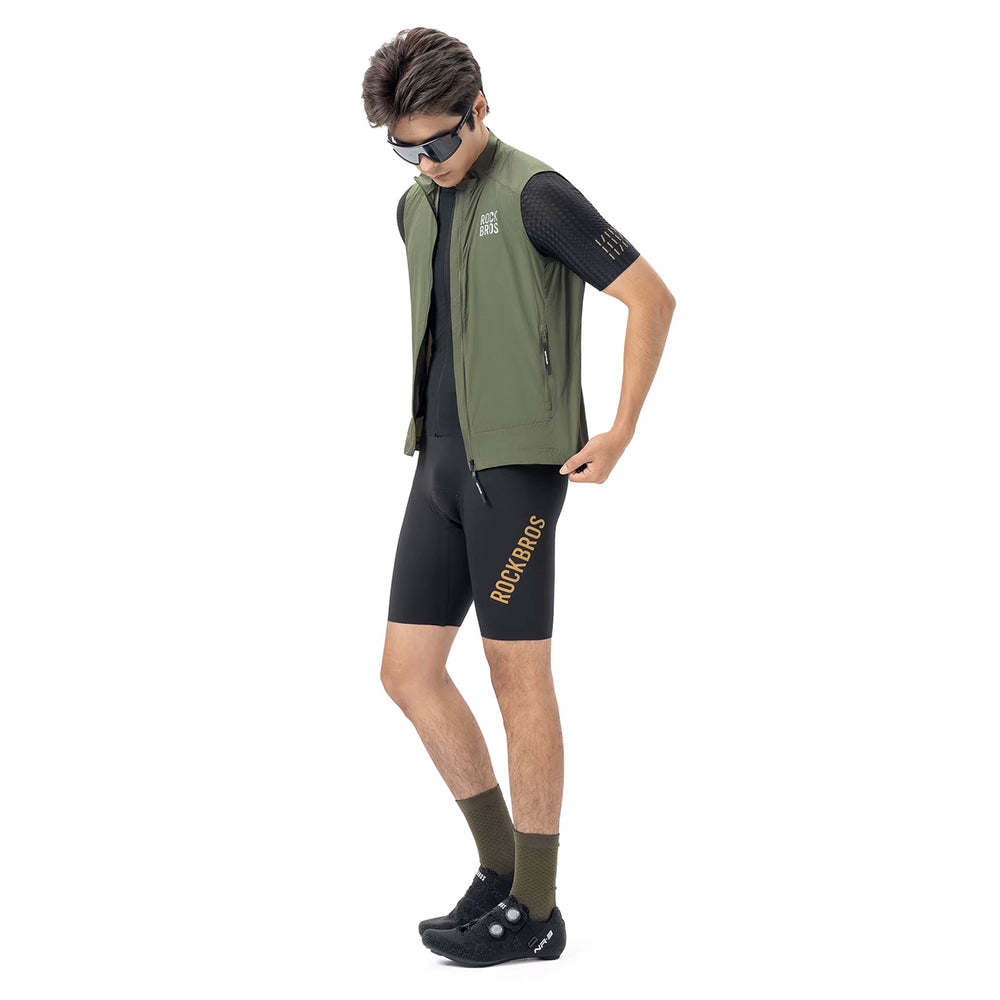 Rockbros YDMJ003 Forår/Øst vindsikret vest M - Grøn