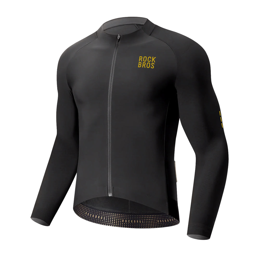 Rockbros YDWT020 Diamond efterår/vinter cykeljakke størrelse XXL - sort