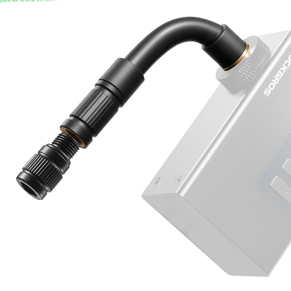 Rockbros AS240 PRO trådløs pumpe 120 psi kompressor 420mAh - sort