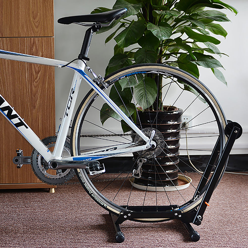 Rockbros T30 Folding Bike Stand for for- eller baghjul Kompatibel med 24-27,5 tommer og 700C hjul - sort