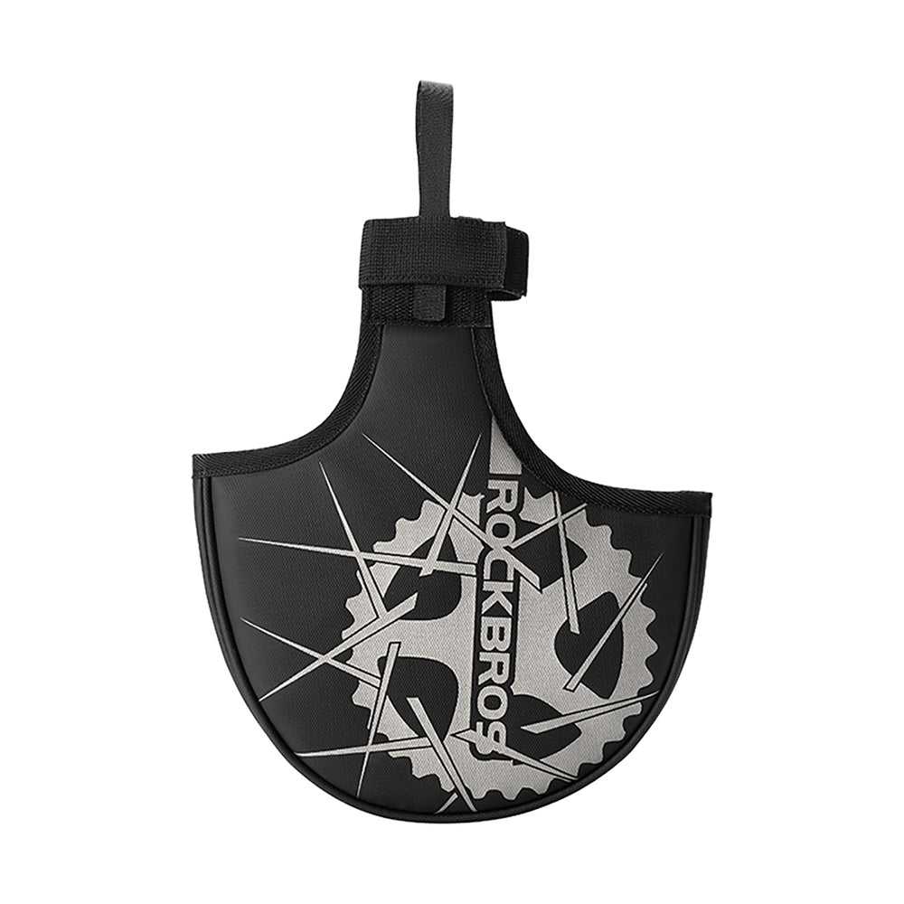 Rockbros D76 Crankset Transport Cover - sort og grå