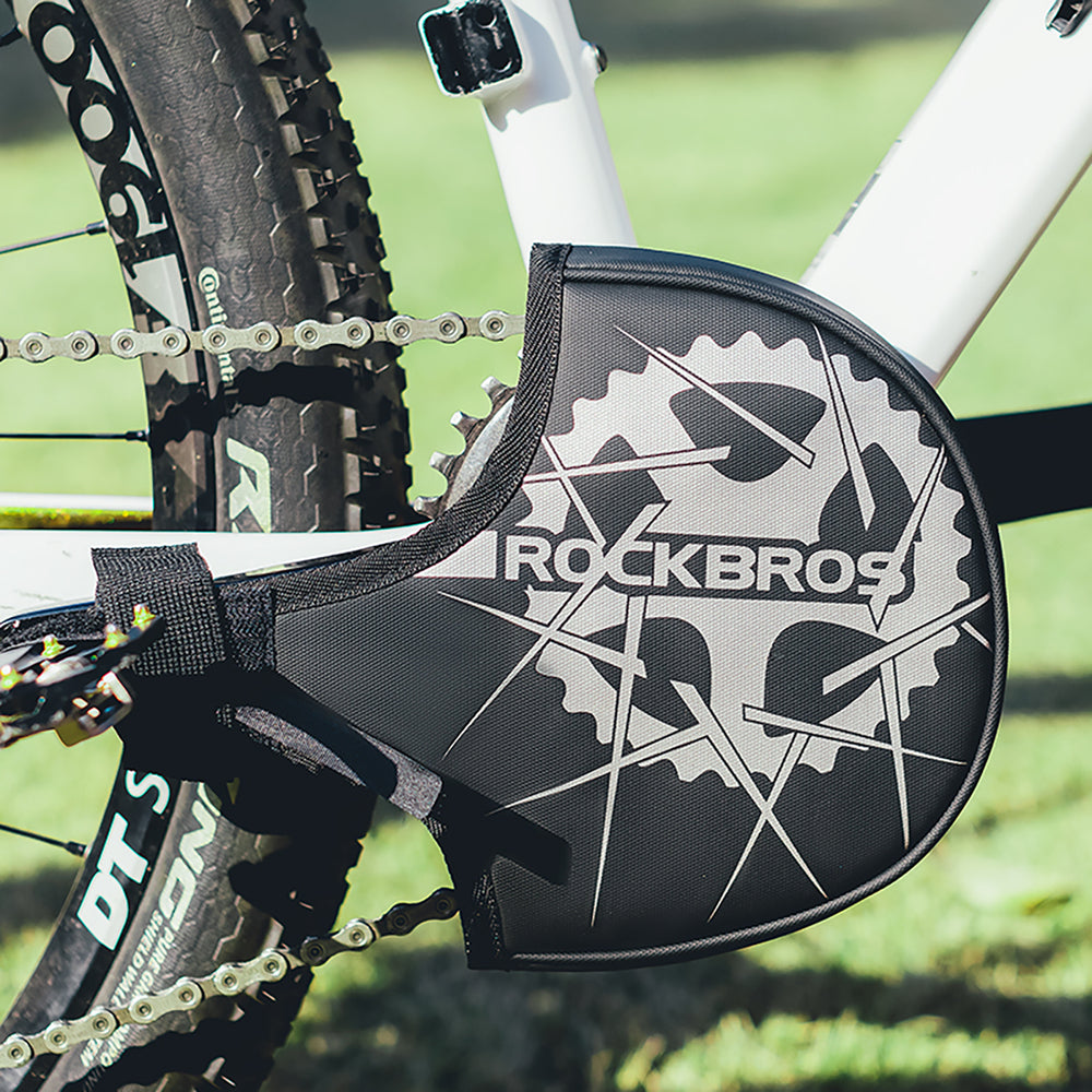 Rockbros D76 Crankset Transport Cover - sort og grå