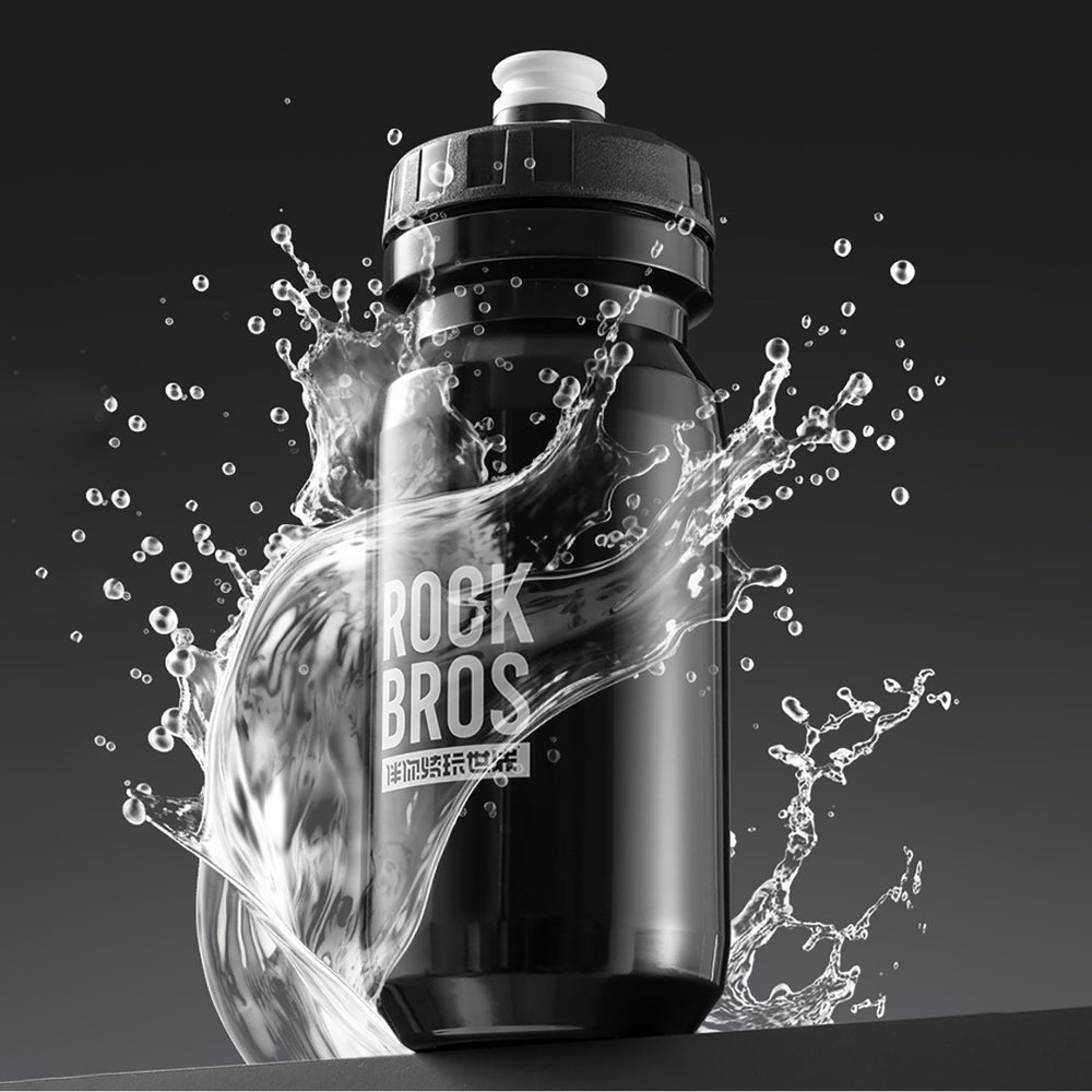 Rockbros 600 ml Bike Bottle - Black