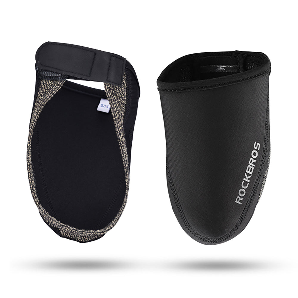 Rockbros LF1030 vindtæt isolerende sko med tåhjelm 36-42 cm - sort