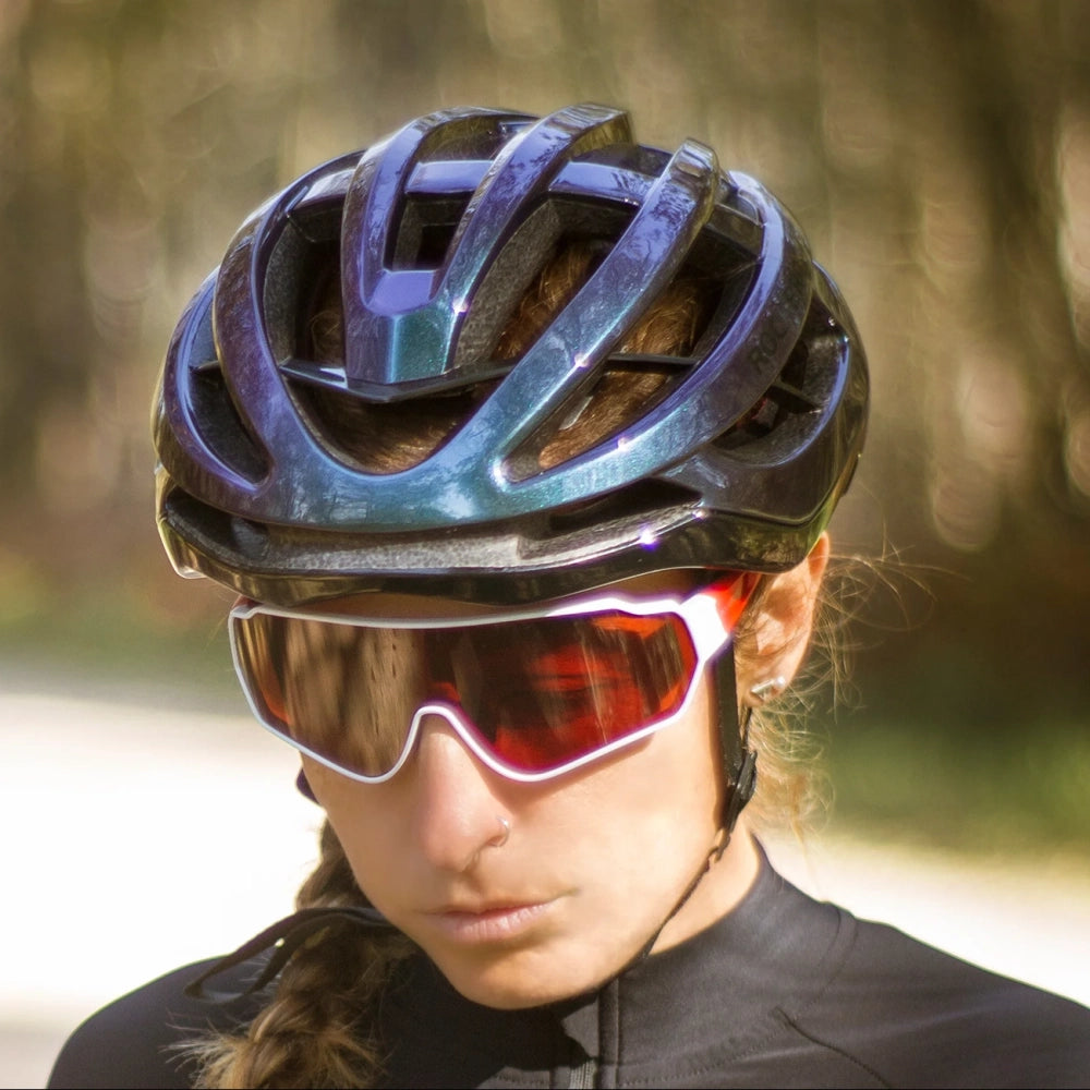 Rockbros HC-58C-L cykelhjelm 58-61 cm - Blue Chameleon