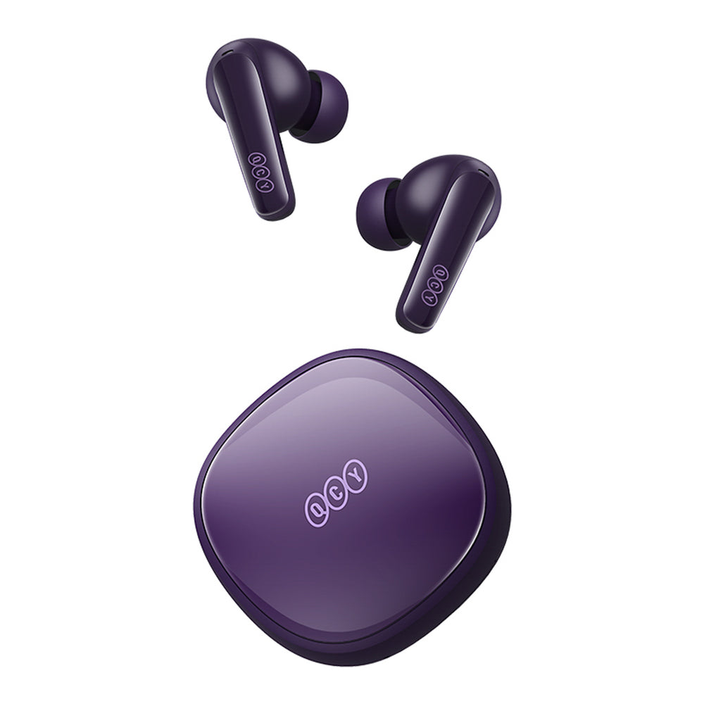 QCY T13X In-Ear Headphones with ENC IPX5 Bluetooth 5.3 - Purple
