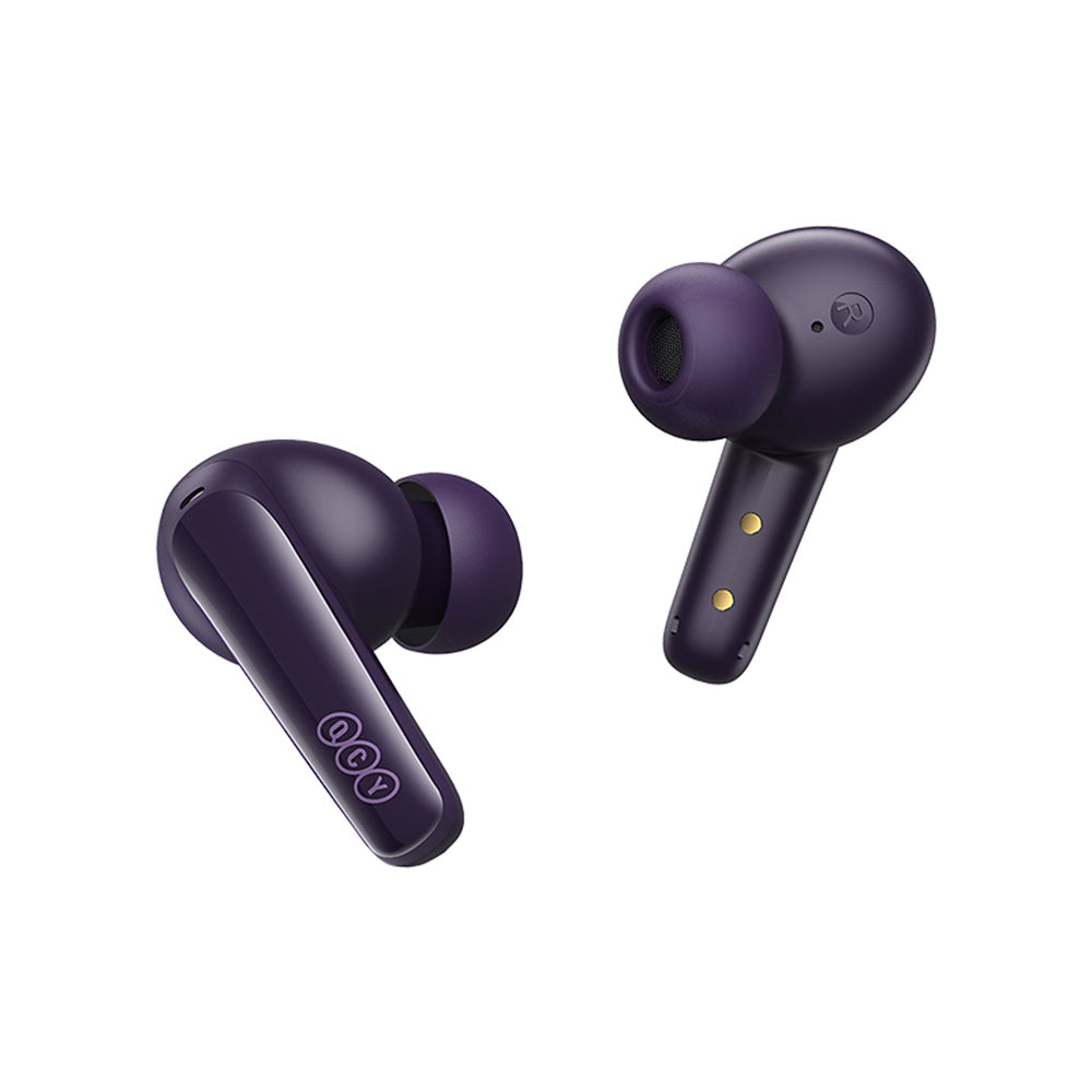 QCY T13X In-Ear Headphones with ENC IPX5 Bluetooth 5.3 - Purple
