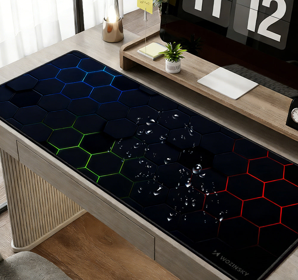 Wozinsky WPD-B800 Gaming Desk Pad 800x300mm Waterproof with Pattern - Black