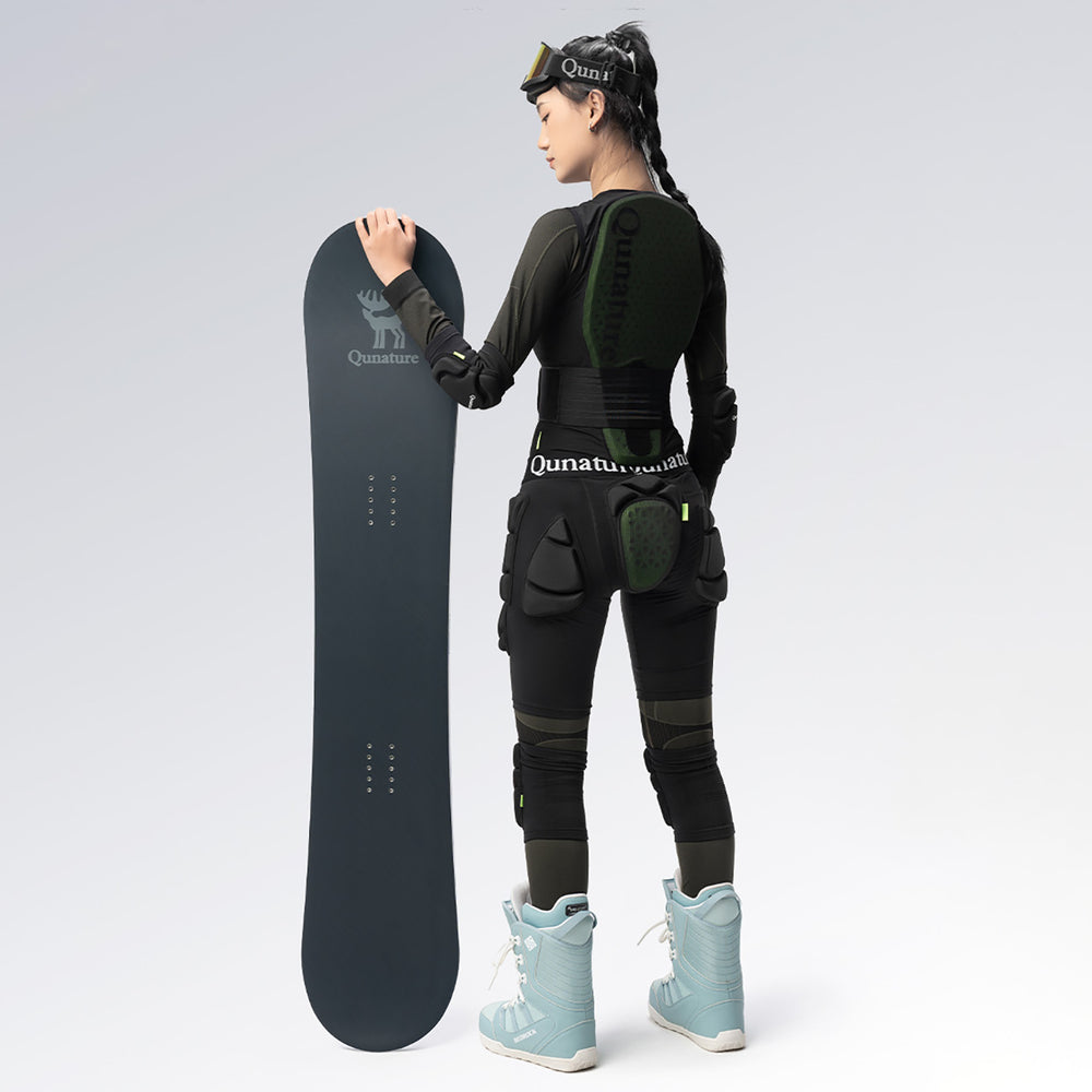 Qunature ski- hoftebeskyttere - Advanced L Ski, snowboard, skøjter - sort