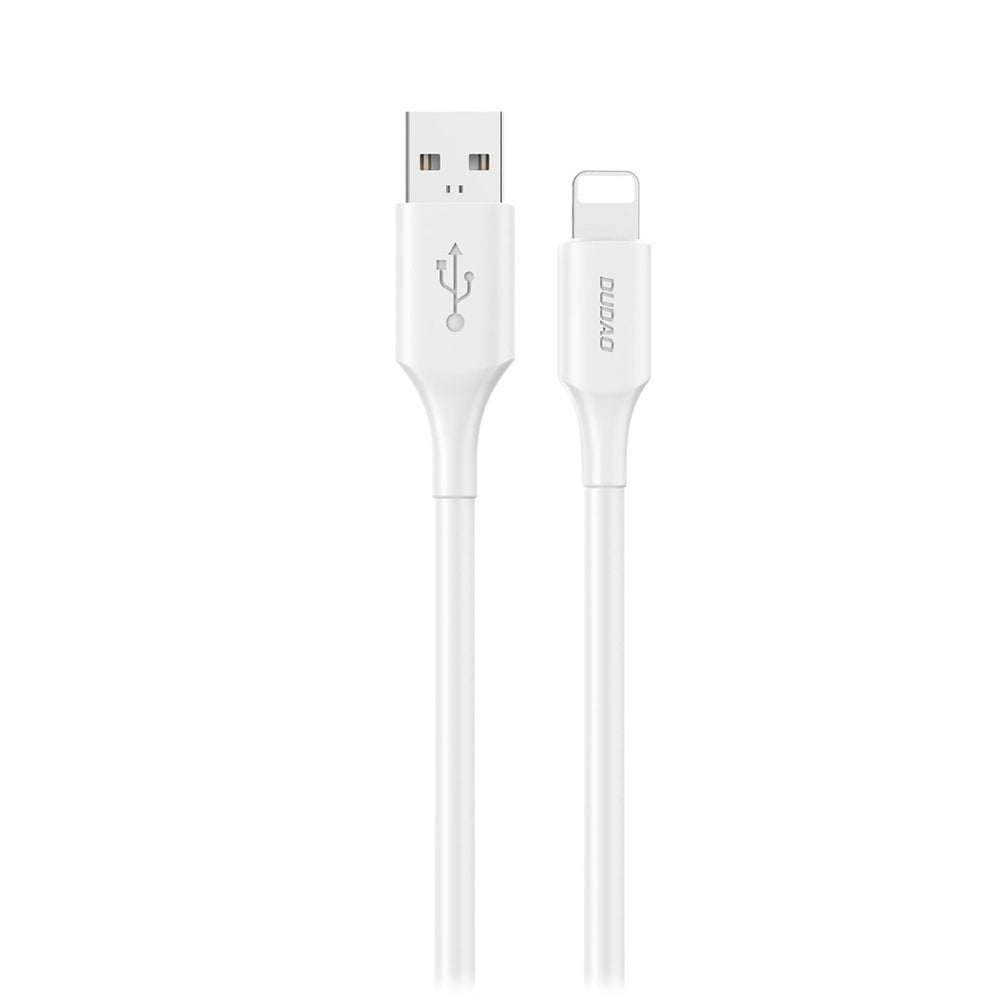 Dudao L2sL USB-A - Lightning 6A Kabel 1,2 m - Hvid