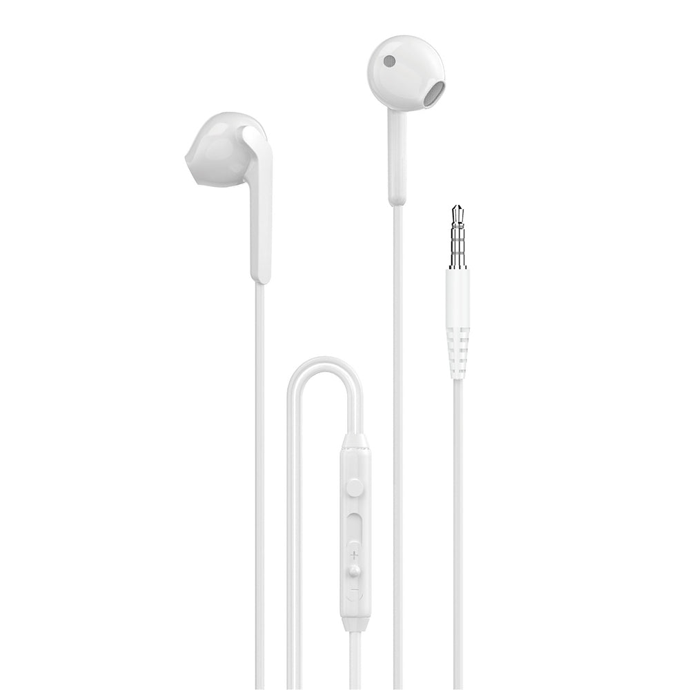 Dudao X3 Wired USB-C In-Ear Headphones - hvid