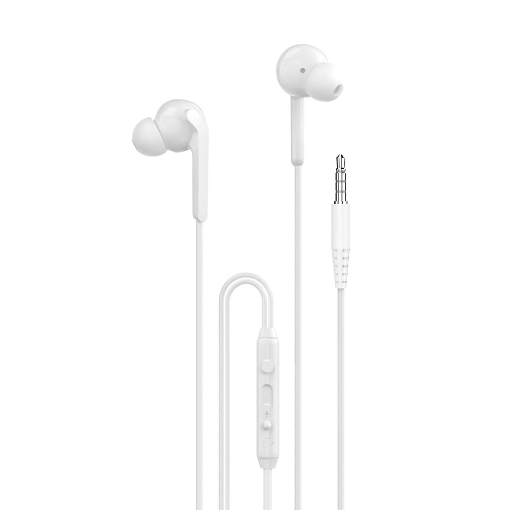 Dudao X3+ Wired USB-C In-Ear Headphones - Hvid
