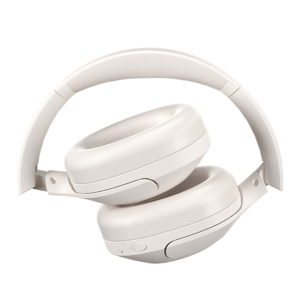 QCY H3 Lite over-ear hovedtelefoner med ANC og Bluetooth 5.3 - hvid