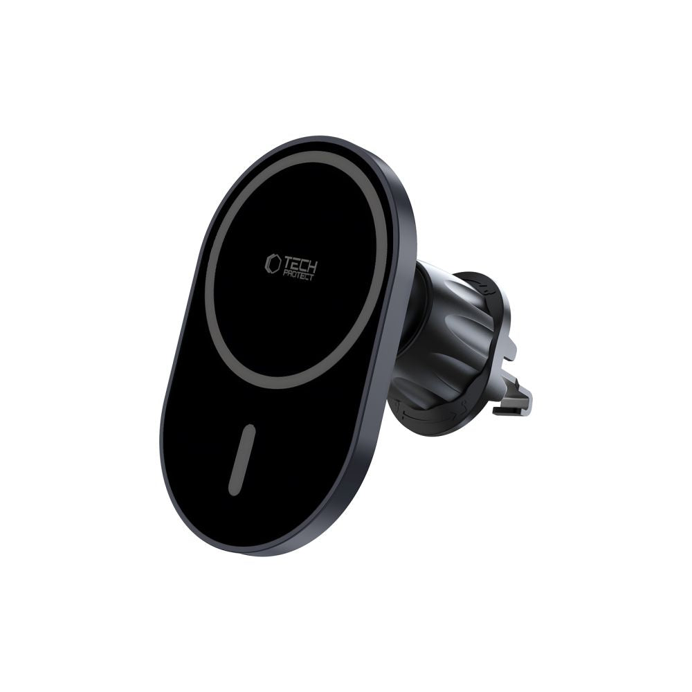 Tech-Protect mm15W-V6 Magnetisk MagSafe-bilholder til cockpit/vindrude/luftventil - sort