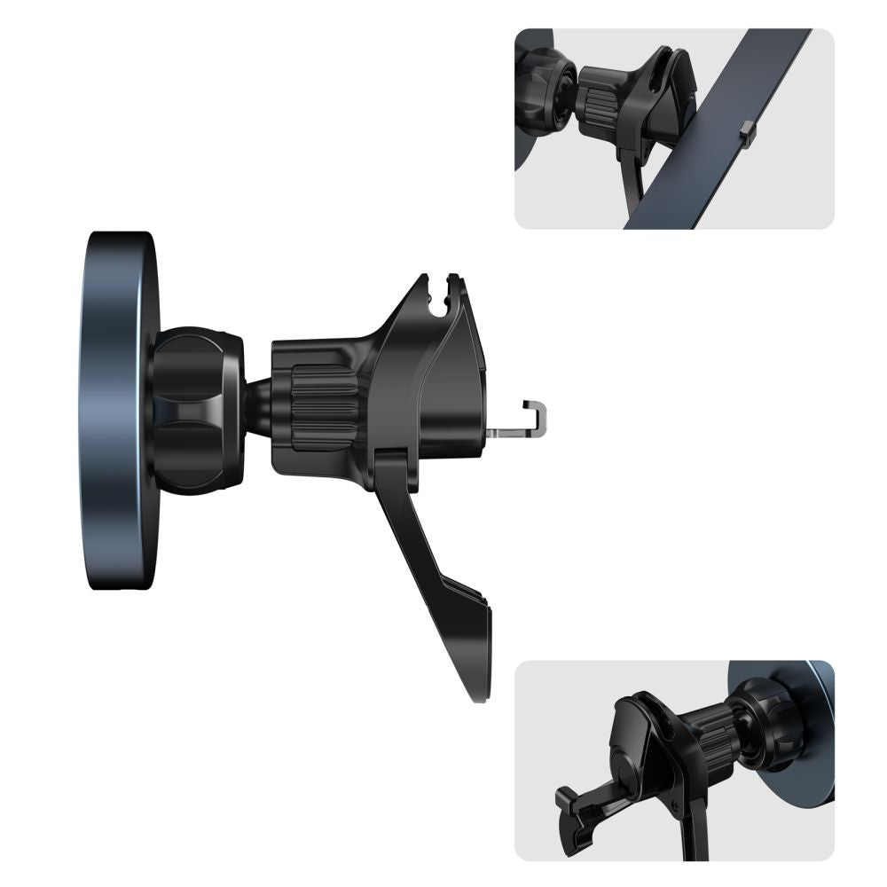 Tech-Protect mm15W-V5 Magnetisk MagSafe Car Air Vent Mount - sort