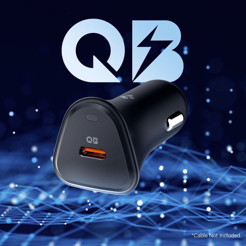 Spigen Essential EV301 30W Biloplader - sort