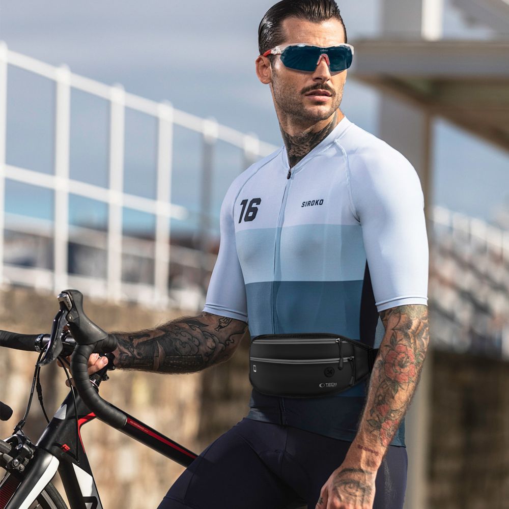 Tech-Protect M7 vandtæt pose - sort