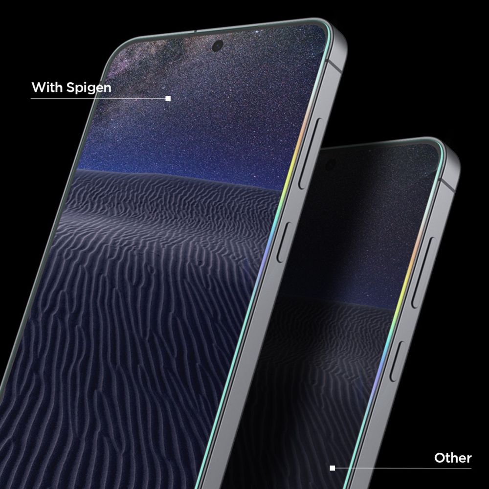 Spigen Glas.tR "EZ Fit Pro" HD-temperet glas 2-pakke til Samsung Galaxy S25 FE