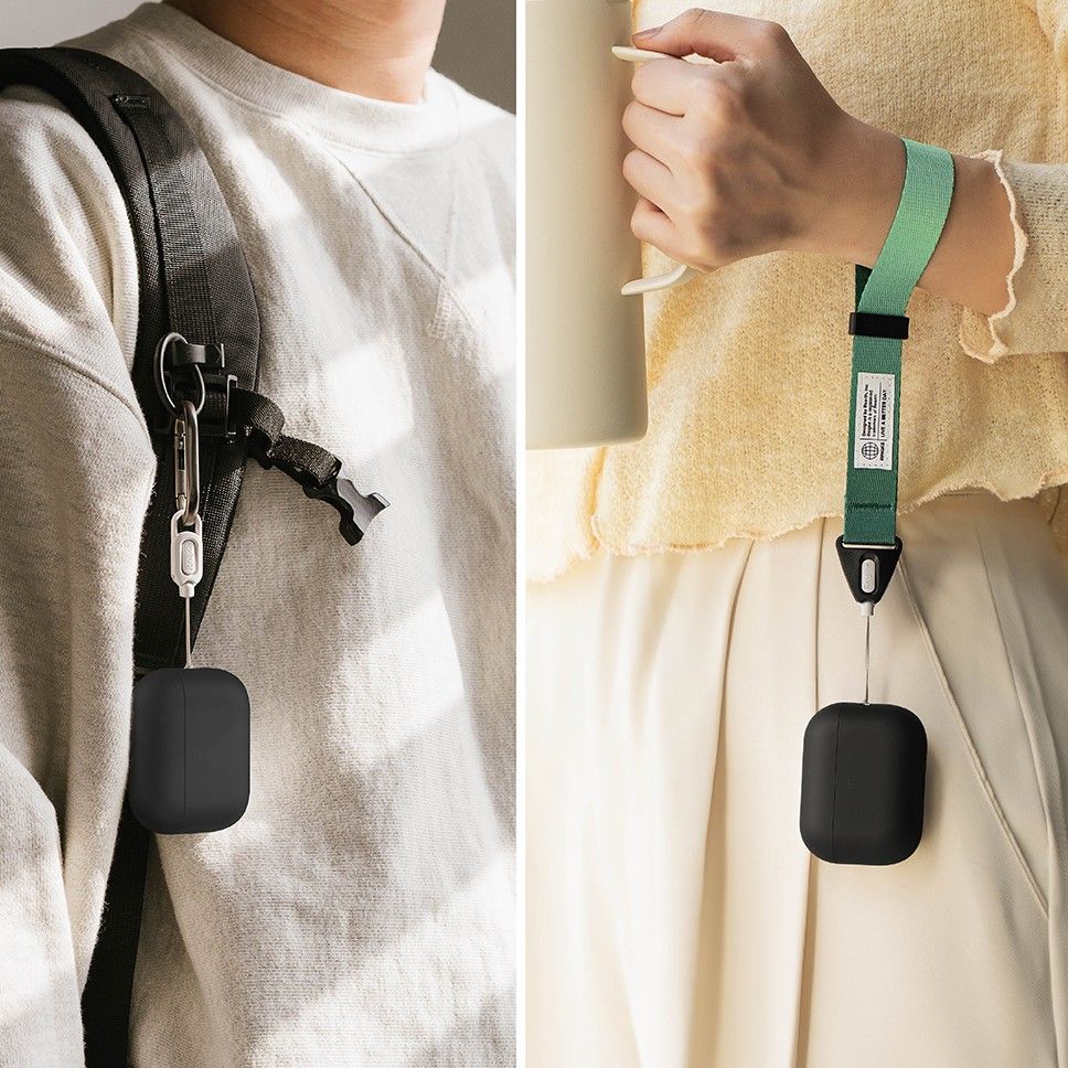 Ringke Silicone Case til AirPods Pro 3 - sort