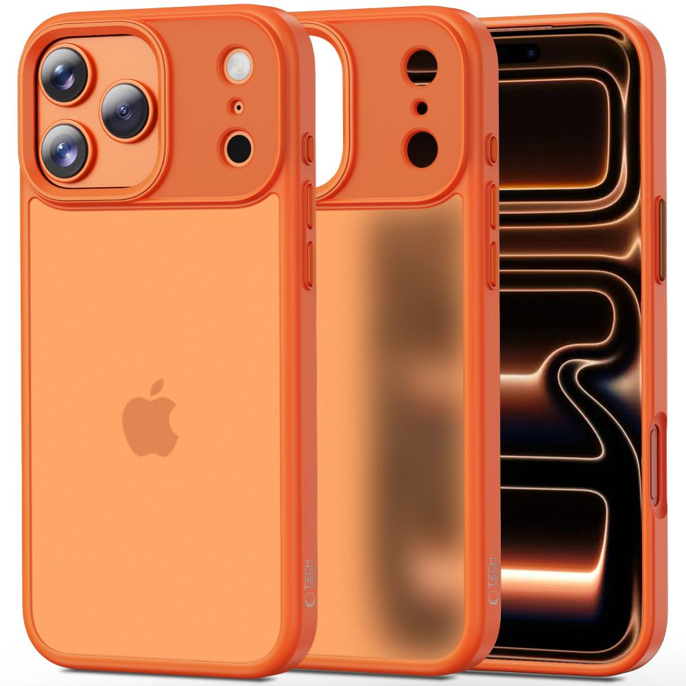 Tech-Protect MagMat Case til iPhone 17 Pro Max - Orange
