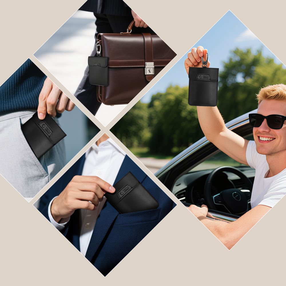 Tech-Protect KLR400 - nøgleforsegler mod tyveri - sort