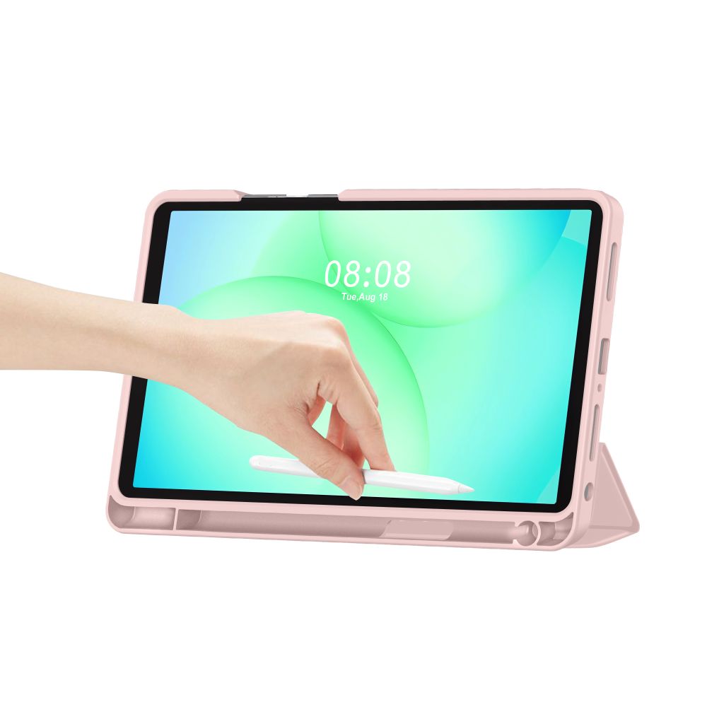 TechProtect SmartCase Pen til Samsung Galaxy Tab A9+ / A11+ Plus 11. 0 X210 / X215 / X216 / X230 / X235 / X236 - Pink